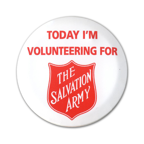 TODAY IM VOLUNTEERING FOR THE SA  BUTTON