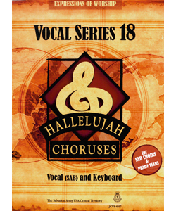 HALLELUJAH CHORUSES 18 VOCAL(SAB)&KYBRD