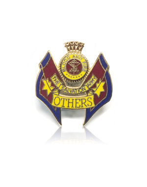 “OTHERS” PIN (WITH S.A. CREST AND FLAGS)
