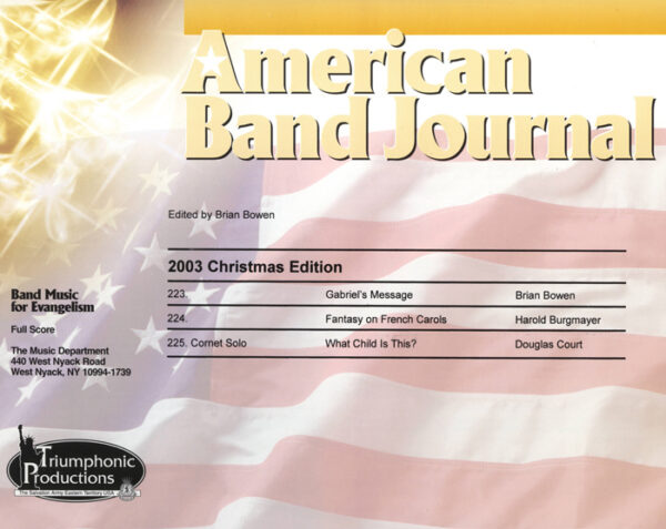 AMERICAN BAND JOURNAL  SET 51 (#223-225)