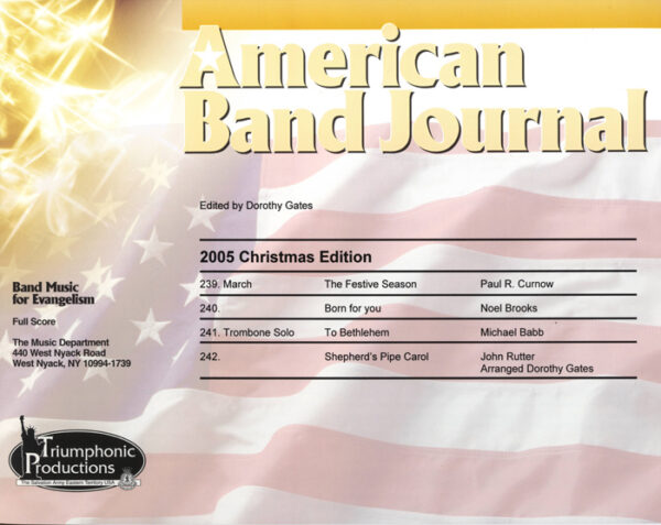 AMERICAN BAND JOURNAL  SET 55 (#239-242)