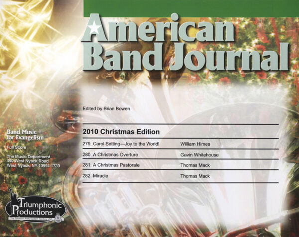 AMERICAN BAND JOURNAL  SET 65 (#279-282)