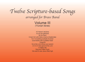 12 SCRIPTURE-BASED SONGS  VOL. 3
