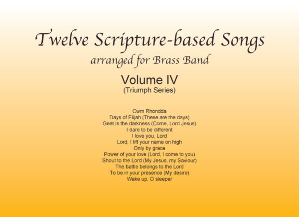 12 SCRIPTURE-BASED SONGS  VOL. 4