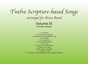 12 SCRIPTURE-BASED SONGS  VOL. 9