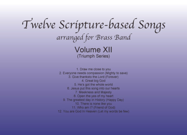 12 SCRIPTURE-BASED SONGS  VOL.12