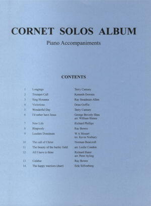 CORNET (Bb) SOLOS ALBUM