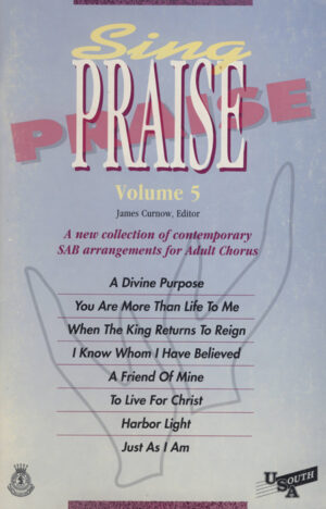 SING PRAISE VOLUME 5 – BOOK