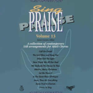 SING PRAISE VOLUME 13 – C.D.