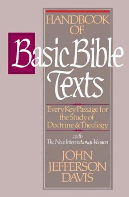 HANDBOOK OF BASIC BIBLE TEXTX