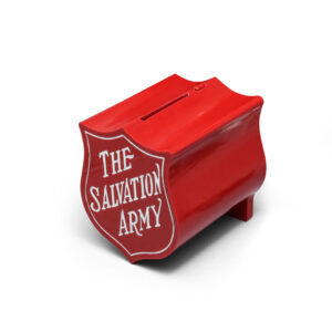 RED SHIELD COLLECTION BOX