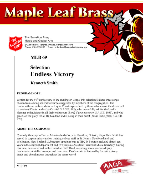 MLB #69 Endless Victory (Kenneth Smith) – PDF