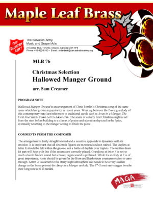 MLB #76 HALLOWED MANGER GROUND (SAM CREAMER) – PDF
