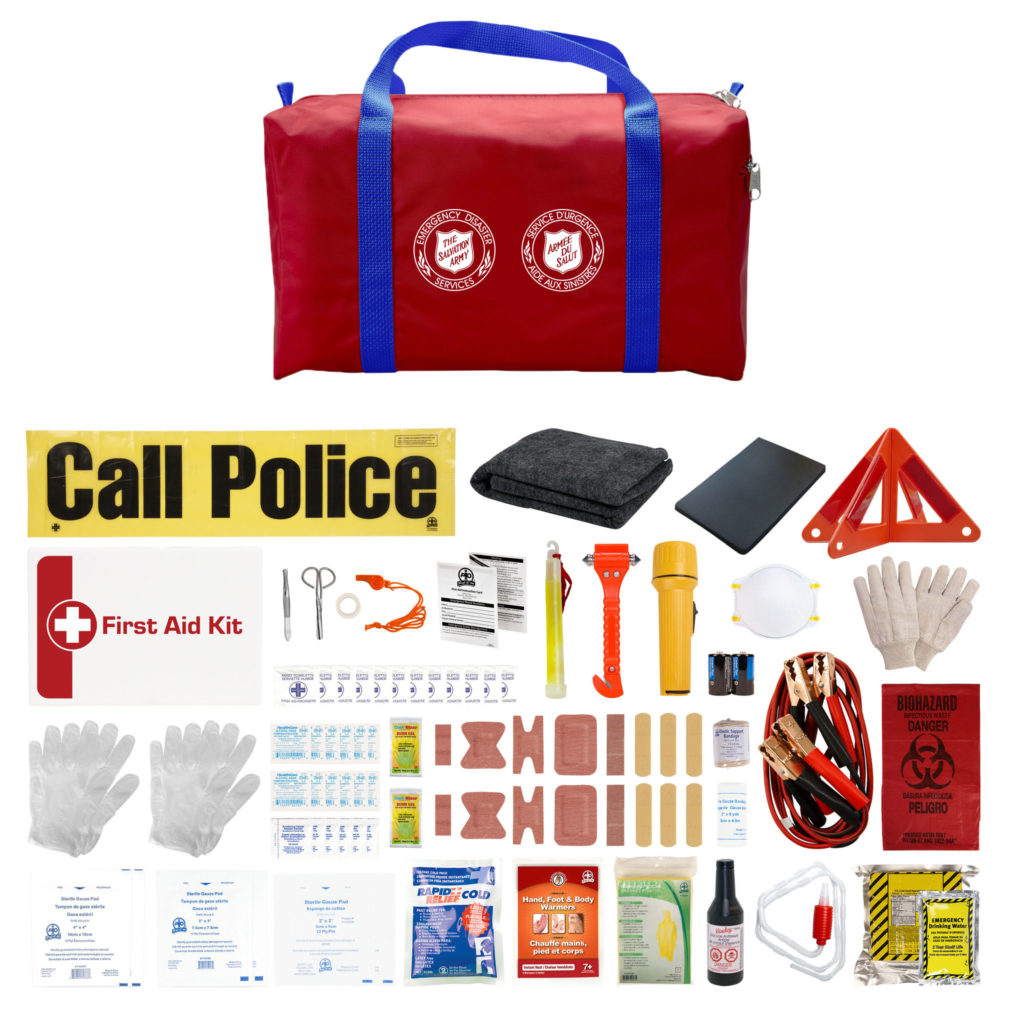 DELUXE EMERGENCY PREPAREDNESS CAR KIT Salvation Army Store