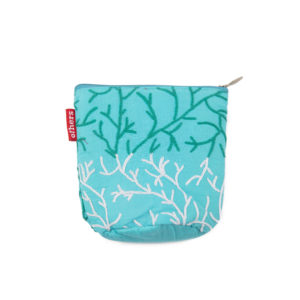 TURQUOISE CORAL POUCH