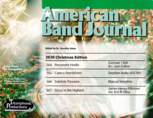 AMERICAN BAND JOURNAL SET 85 CHRISTMAS 2020 (#364-367)