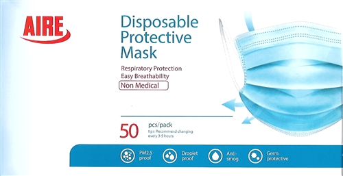 Aire Disposable Masks – 50/pack