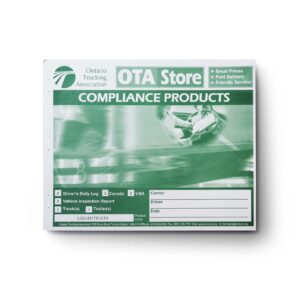 DRIVER’S DAILY LOG AND VEHICLE INSPECTION REPORT BOOKLET (OTA)