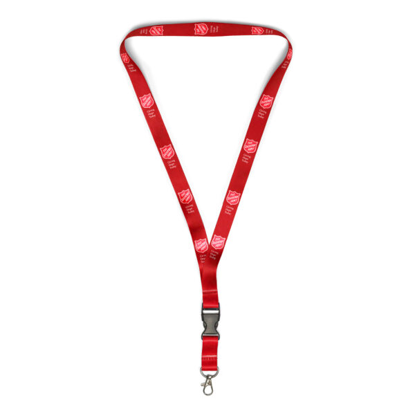 SUBLIMATED LANYARD WITH SA SHIELD GHT – RED