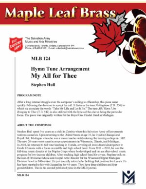 MLB #124 –  HYMN TUNE ARRANGEMENT (STEPHEN HULL) – PDF